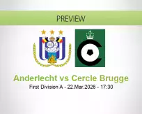 Anderlecht Cercle Brugge betting prediction (22 March 2026)