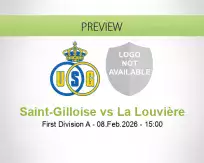 Saint-Gilloise La Louvière betting prediction (08 February 2026)