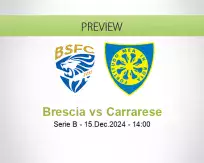 Brescia Carrarese betting prediction (15 December 2024)