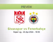 Sivasspor Fenerbahçe betting prediction (22 April 2024)