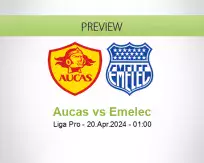 Aucas Emelec betting prediction (19 April 2024)