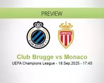 Club Brugge Monaco betting prediction (18 September 2025)