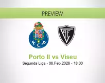 Porto II Viseu betting prediction (06 February 2026)