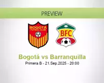 Bogotá Barranquilla betting prediction (22 September 2025)