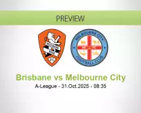 Brisbane vs Melbourne City