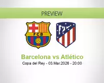 Barcelona vs Atlético