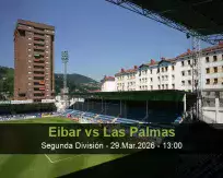Eibar vs Las Palmas