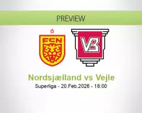 Nordsjælland Vejle betting prediction (20 February 2026)