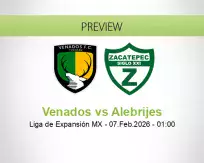 Venados Alebrijes betting prediction (07 February 2026)