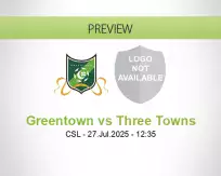 Greentown Three Towns betting prediction (27 July 2025)