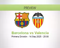 Barcelona Valencia betting prediction (14 September 2025)