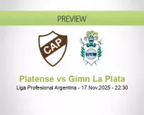 Platense vs Gimn La Plata