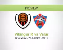Víkingur R Valur betting prediction (21 July 2025)