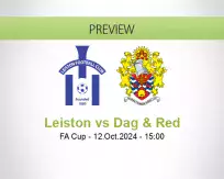 Leiston Dag & Red betting prediction (12 October 2024)