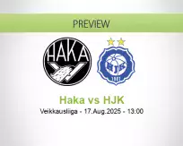 Haka HJK betting prediction (17 August 2025)