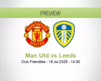 Man Utd Leeds betting prediction (19 July 2025)