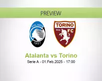 Atalanta Torino betting prediction (01 February 2025)