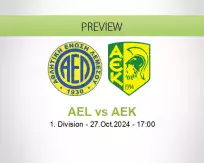 AEL AEK betting prediction (27 October 2024)