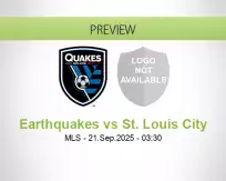 Earthquakes St. Louis City betting prediction (21 September 2025)