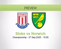 Stoke Norwich betting prediction (27 September 2025)