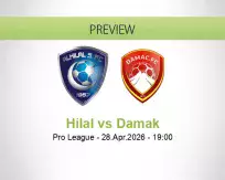 Hilal vs Damak