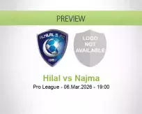 Hilal vs Najma