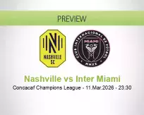 Nashville vs Inter Miami