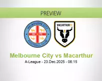 Melbourne City vs Macarthur