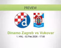 Dinamo Zagreb Vukovar betting prediction (02 February 2026)