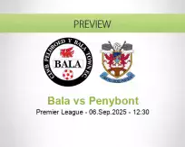 Bala Penybont betting prediction (06 September 2025)