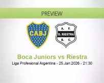 Boca Juniors Riestra betting prediction (25 January 2026)