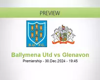 Ballymena Utd Glenavon betting prediction (30 December 2024)