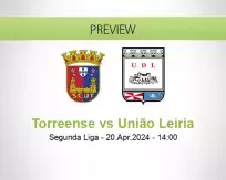 Torreense União Leiria betting prediction (20 April 2024)