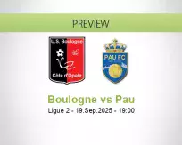 Boulogne Pau betting prediction (19 September 2025)