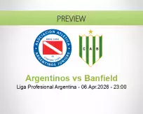 Argentinos vs Banfield