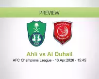 Ahli vs Al Duhail