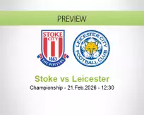 Stoke Leicester betting prediction (21 February 2026)