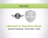 Libertad Sportivo Amel. betting prediction (26 October 2024)