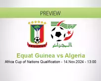 Equat Guinea Algeria betting prediction (14 November 2024)