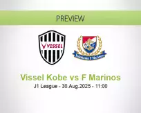Vissel Kobe F Marinos betting prediction (30 August 2025)