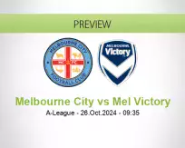 Melbourne City Mel Victory betting prediction (26 October 2024)