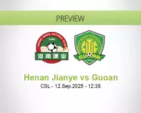 Henan Jianye vs Guoan