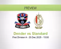 Dender Standard betting prediction (20 December 2025)