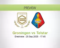 Groningen Telstar betting prediction (20 September 2025)