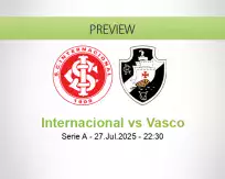 Internacional Vasco betting prediction (27 July 2025)