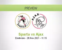 Sparta Ajax betting prediction (28 November 2021)