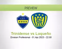 Trinidense vs Luqueño