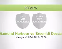 Diamond Harbour Sreenidi Deccan betting prediction (28 February 2026)