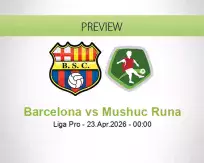 Barcelona vs Mushuc Runa