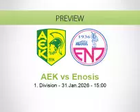AEK Enosis betting prediction (31 January 2026)